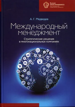 Андрей Медведев Международный менеджмент. Стратегические решения в многонациональных компаниях обложка книги