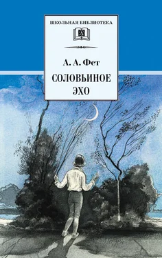 Афанасий Фет Соловьиное эхо (сборник) обложка книги