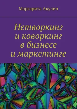 Маргарита Акулич Нетворкинг и коворкинг в бизнесе и маркетинге обложка книги