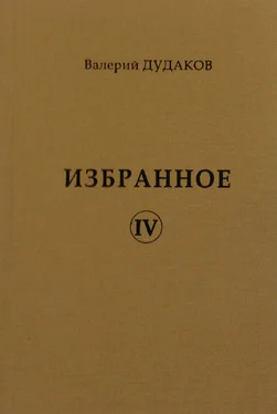 Валерий Дудаков Избранное IV обложка книги