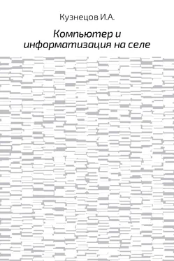 Иван Кузнецов Компьютер и информатизация на селе обложка книги