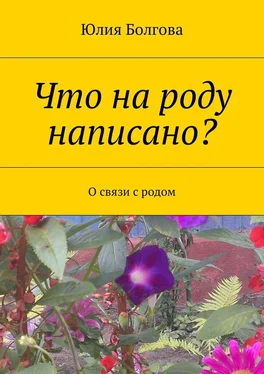 Юлия Болгова Что на роду написано? О связи с родом обложка книги