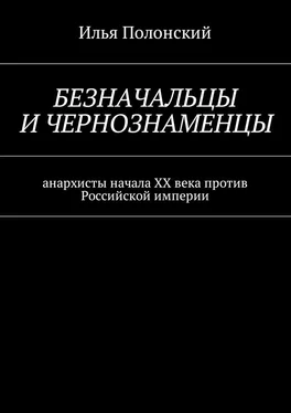 Илья Полонский Безначальцы и чернознаменцы. Анархисты начала ХХ века против Российской империи обложка книги