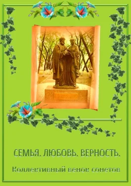 Раиса Рябуха Коллективный венок сонетов. Семья. Любовь. Верность обложка книги