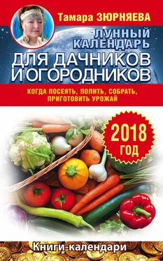 Тамара Зюрняева Лунный календарь для дачников и огородников. 2018 год. Когда посеять, полить, собрать, приготовить урожай обложка книги