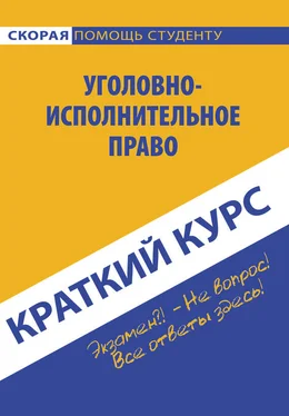 Коллектив авторов Краткий курс по уголовно-исполнительному праву обложка книги