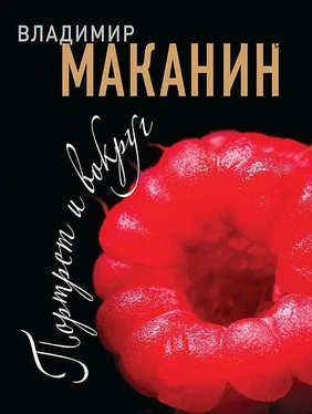 Владимир Маканин Портрет и вокруг обложка книги