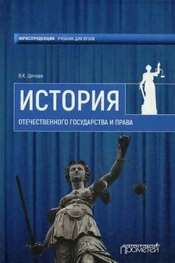 Валерий Цечоев История Отечественного государства и права обложка книги