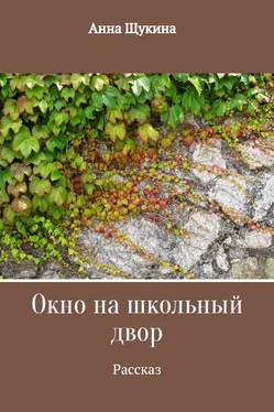 Анна Щукина Окно на школьный двор обложка книги