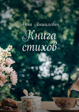 Анна Аншилевич Книга стихов обложка книги