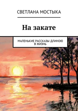 Светлана Мостыка На закате. Маленькие рассказы длиною в жизнь обложка книги