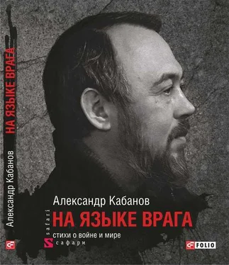 Александр Кабанов На языке врага: стихи о войне и мире обложка книги