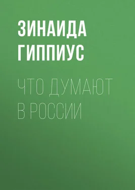 Зинаида Гиппиус Что думают в России обложка книги