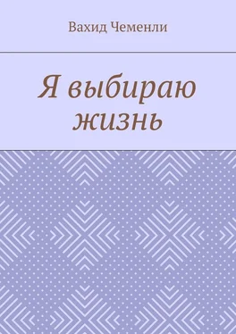 Вахид Чеменли Я выбираю жизнь обложка книги