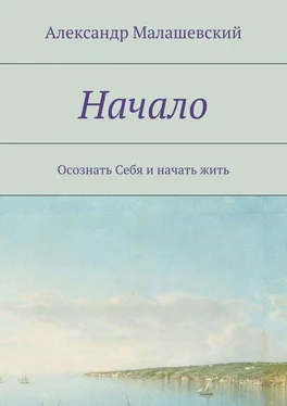 Александр Малашевский Начало. Осознать Себя и начать жить обложка книги