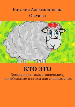 Наталия Овезова Кто это. Загадки для самых маленьких, колыбельные и стихи для сладких снов обложка книги