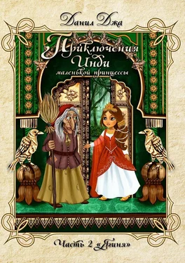 Данил Джа Приключения Инди, маленькой принцессы. Часть вторая «Ягиня» обложка книги