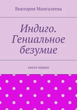 Виктория Мингалеева Индиго. Гениальное безумие. Книга первая обложка книги