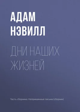Адам Нэвилл Дни наших жизней обложка книги
