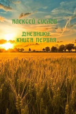 Алексей Суслов Дневники. Книга первая обложка книги