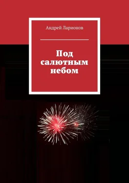 Андрей Ларионов Под салютным небом обложка книги