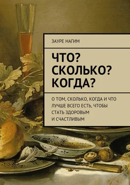 Зауре Нагим Что? Сколько? Когда? О том, сколько, когда и что лучше всего есть, чтобы стать здоровым и счастливым обложка книги