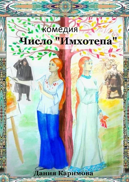 Дания Каримова Число «Имхотепа». Комедия обложка книги