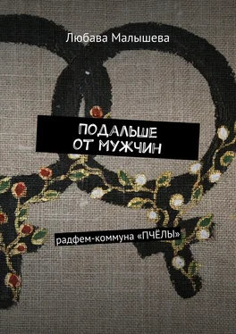 Любава Малышева Подальше от мужчин. Радфем-коммуна «Пчёлы» обложка книги