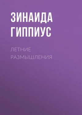 Зинаида Гиппиус Летние размышления обложка книги