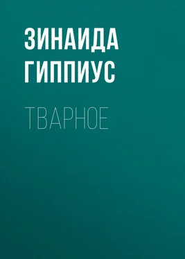 Зинаида Гиппиус Тварное обложка книги