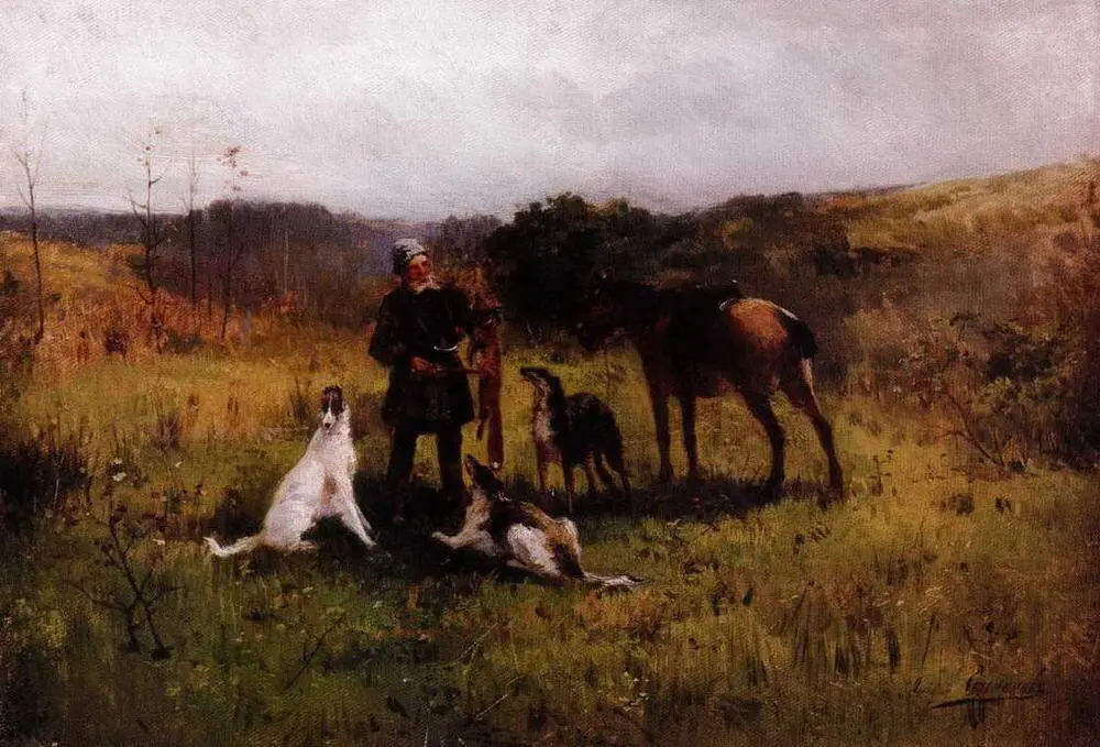 Охота 1885 Мемориальный музейусадьба художника НА Ярошенко Кисловодск - фото 23