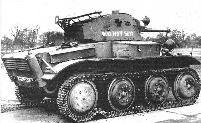 Лёгкий разведывательный и авиадесантный танк Мк VII Tetrarch Знаменитые - фото 50