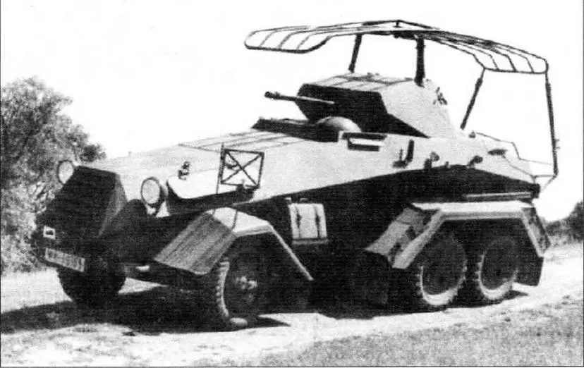 Бронеавтомобиль фирмы Daimler Benz колёсной формулы 6x4 6Rad На фото - фото 27