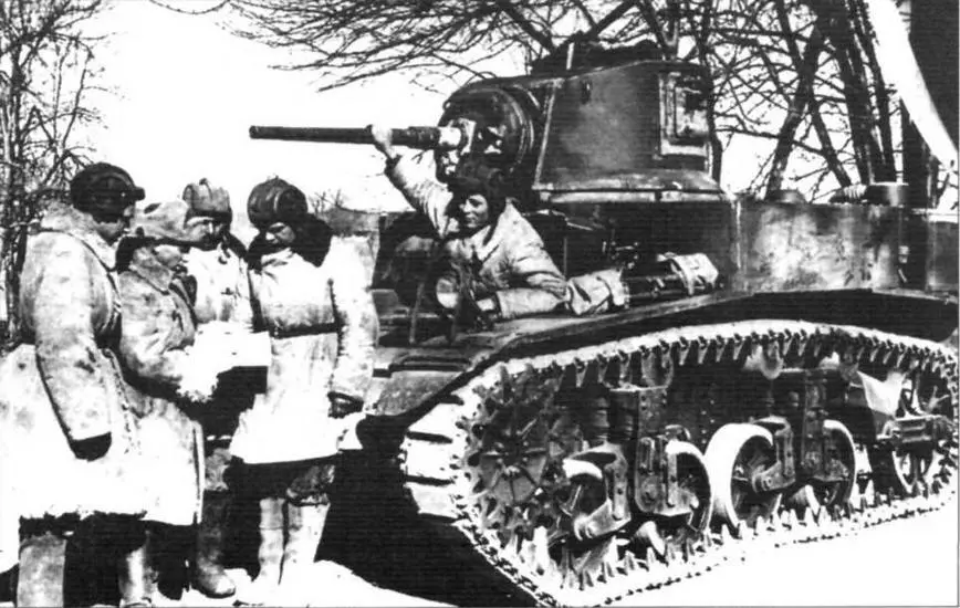 Постановка боевой задачи экипажу танка М3А1 М3л Западный фронт 1942 г На - фото 12