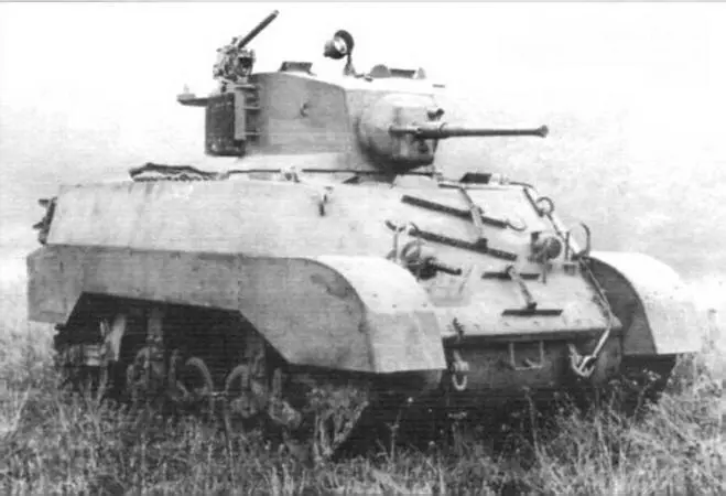 Легкий танк M3АЗ Абердинский полигон 1942 г Стюарт М3 в Бирме Весна - фото 15
