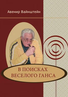 Авенир Вайнштейн В поисках веселого Ганса обложка книги