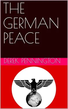 Derek Pennington The German Peace обложка книги