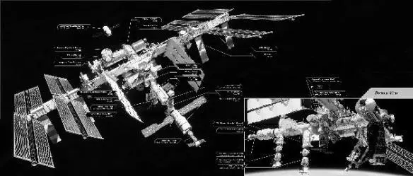 A rendering of the International Space Station Credit 1 ILLUSTRATION CREDITS - фото 2