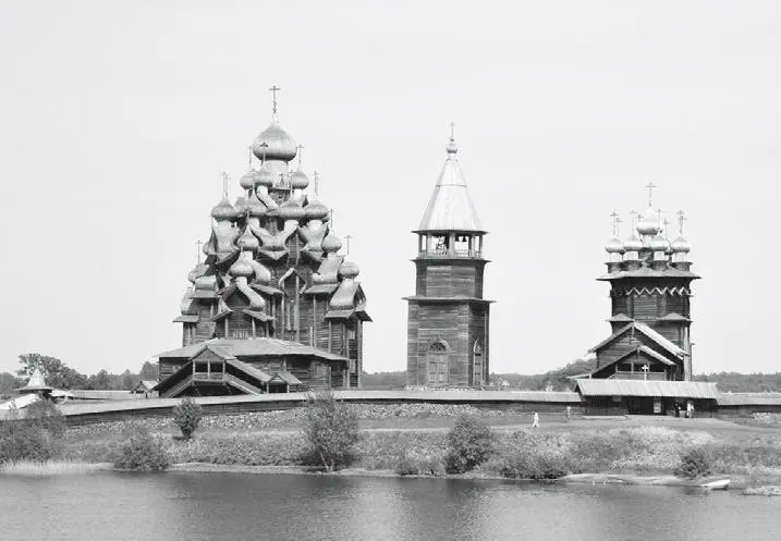 23 Кижский погост Вид с запада севера 4 Св София Новгородская - фото 42