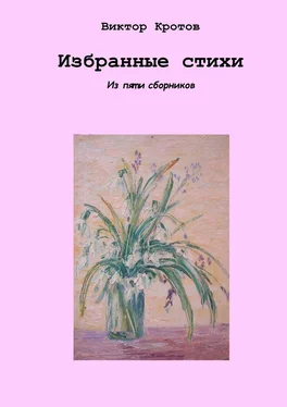 Виктор Кротов Избранные стихи. Из пяти сборников обложка книги