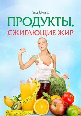 Михаил Титов Продукты, сжигающие жир обложка книги