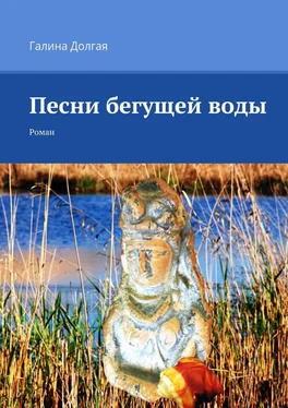 Галина Долгая Песни бегущей воды. Роман обложка книги