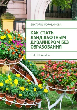 Виктория Бородинова Как стать ландшафтным дизайнером без образования. С чего начать? обложка книги