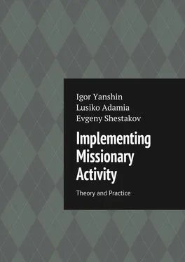 Lusiko Adamia Implementing Missionary Activity. Theory and Practice обложка книги