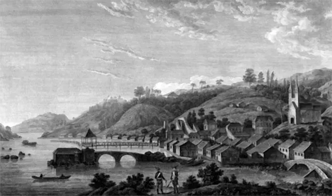 Вид на город НостраСенеродельДестеро Из Атласа к путешествию вокруг света - фото 9