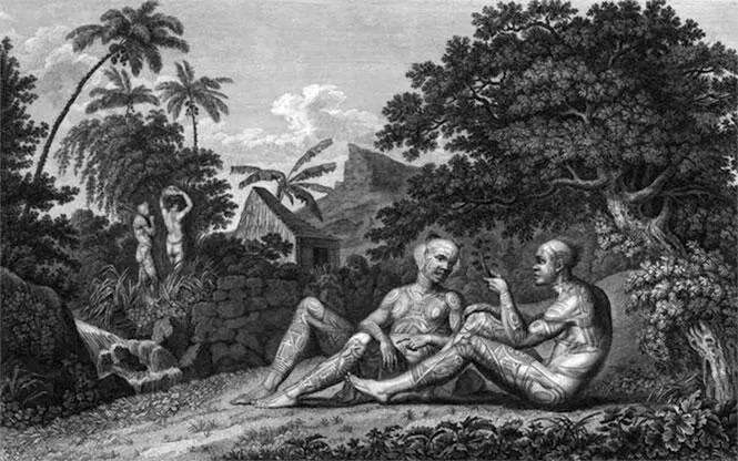 Жители острова Нукагивы Из Атласа к путешествию вокруг света капитана - фото 12