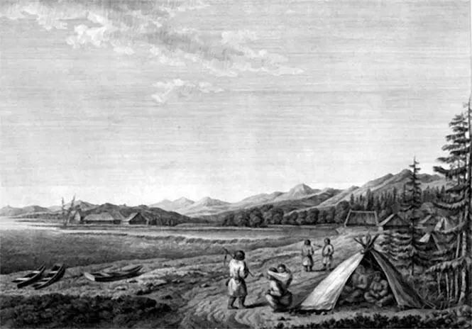 Вид залива в южной части Сахалина Из Атласа к путешествию вокруг света - фото 57