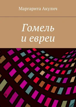 Маргарита Акулич Гомель и евреи обложка книги