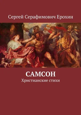 Сергей Ерохин Самсон. Христианские стихи обложка книги