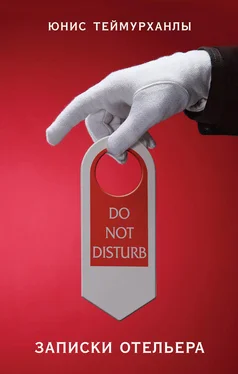 Юнис Теймурханлы «Do not disturb». Записки отельера обложка книги